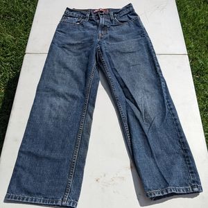 Boys Levi's 569 Blue Jeans Size 12 Regular